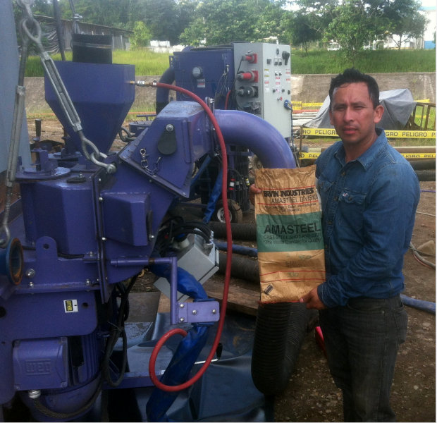 Instalación y puesta en Marcha de Máquina Granalladora Automática Portátil – PetroAmazonas Ecuador