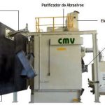 Descripción Máquina Granalladora con Ganchara Fija GM - CMV
