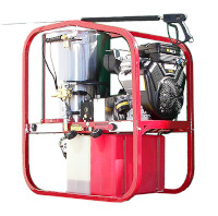 Hidrolavadoras Agua Caliente Serie Dirt Laser Estacionaria Gasolina - Pressure Pro