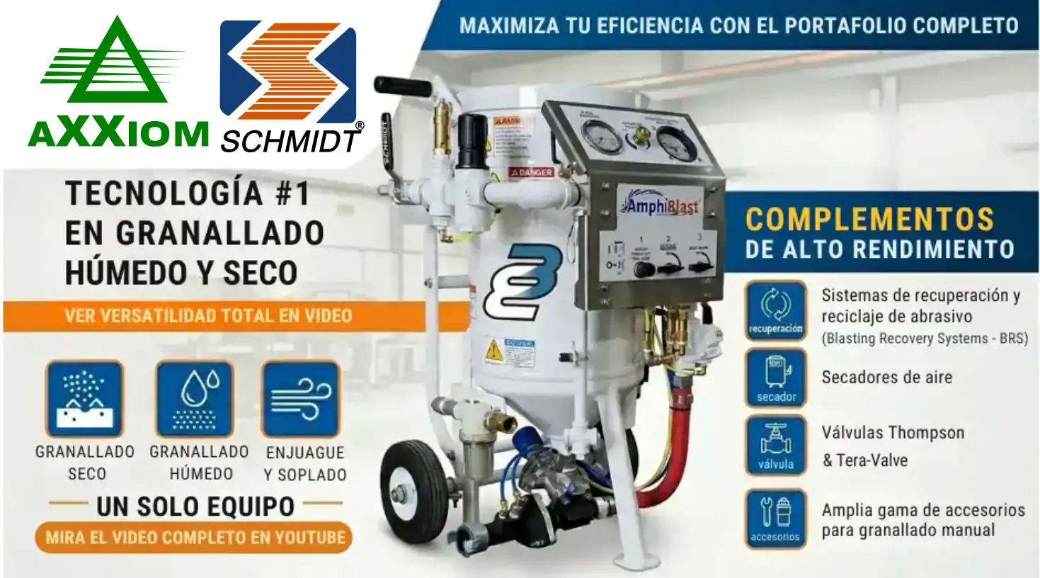 Maximiza tu Rendimiento Operativo con la Tecnología de Axxiom Schmidt