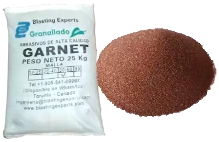 Garnet Abrasivo Mineral